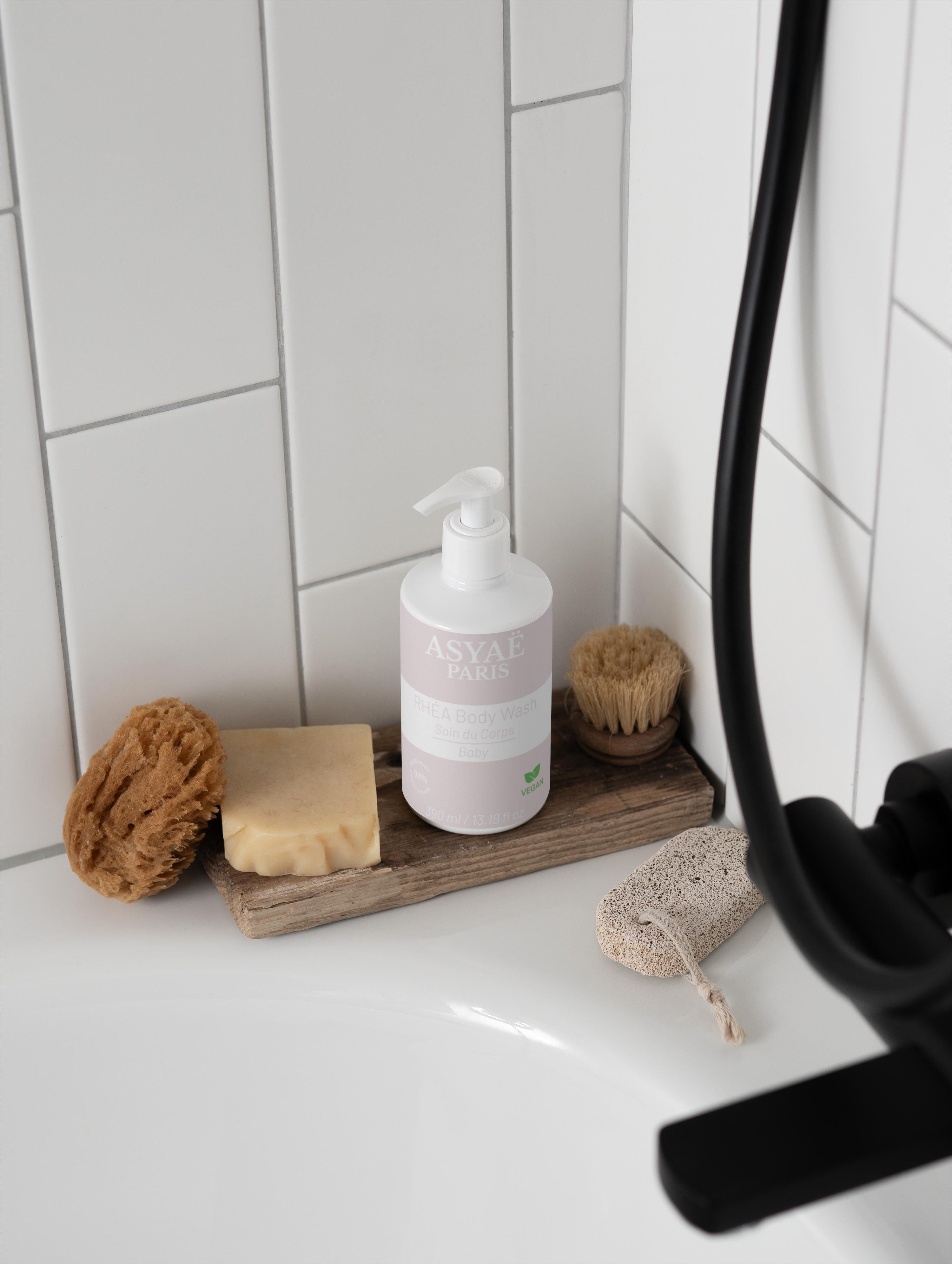 RHÉA  Baby Wash- Gel de Bain Bébé 390ml / 13,19 fl oz