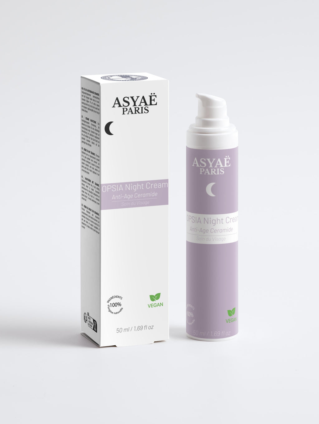 OPSIA Night Cream - Crème de nuit barrière céramide  50 ml / 1,69 fl oz