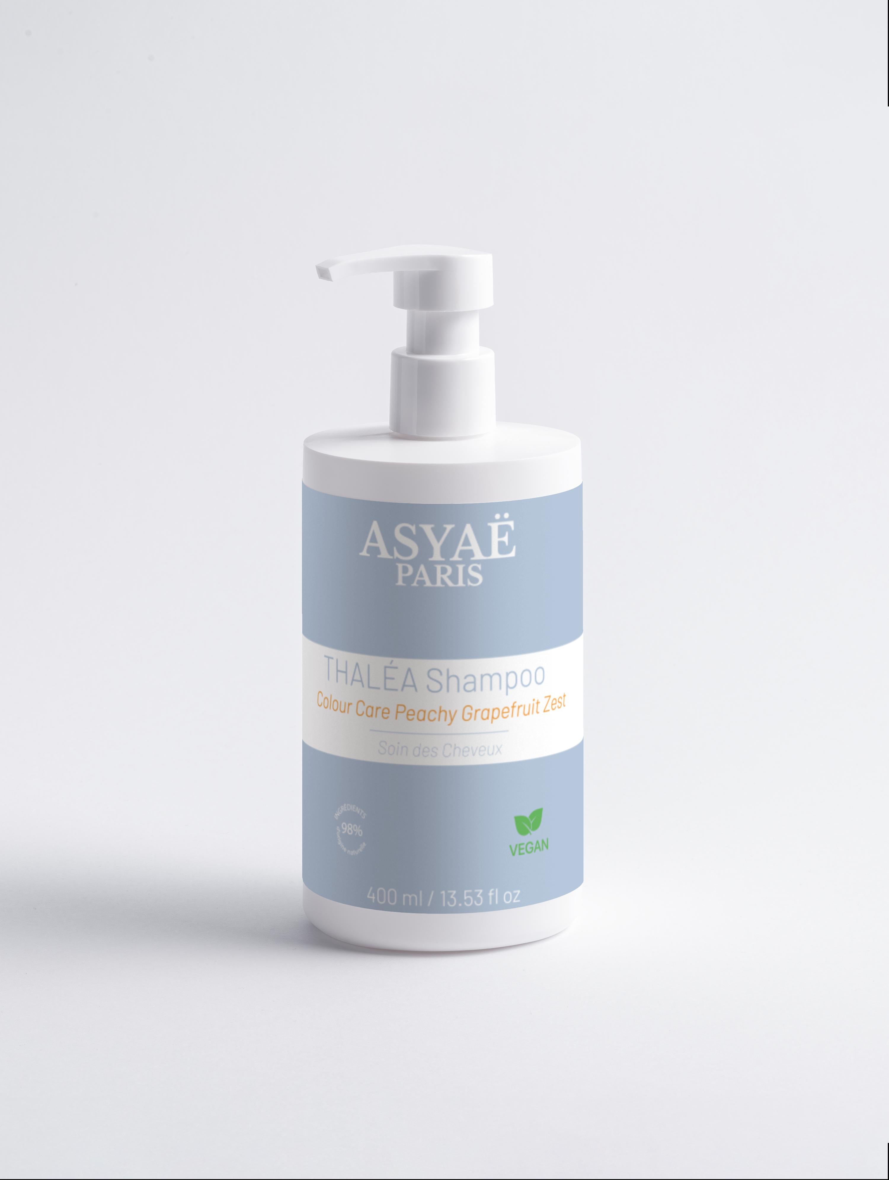 THALÉA - Shampooing soin couleur zeste de pamplemousse & pêche blanche 400ml / 13.53 fl oz