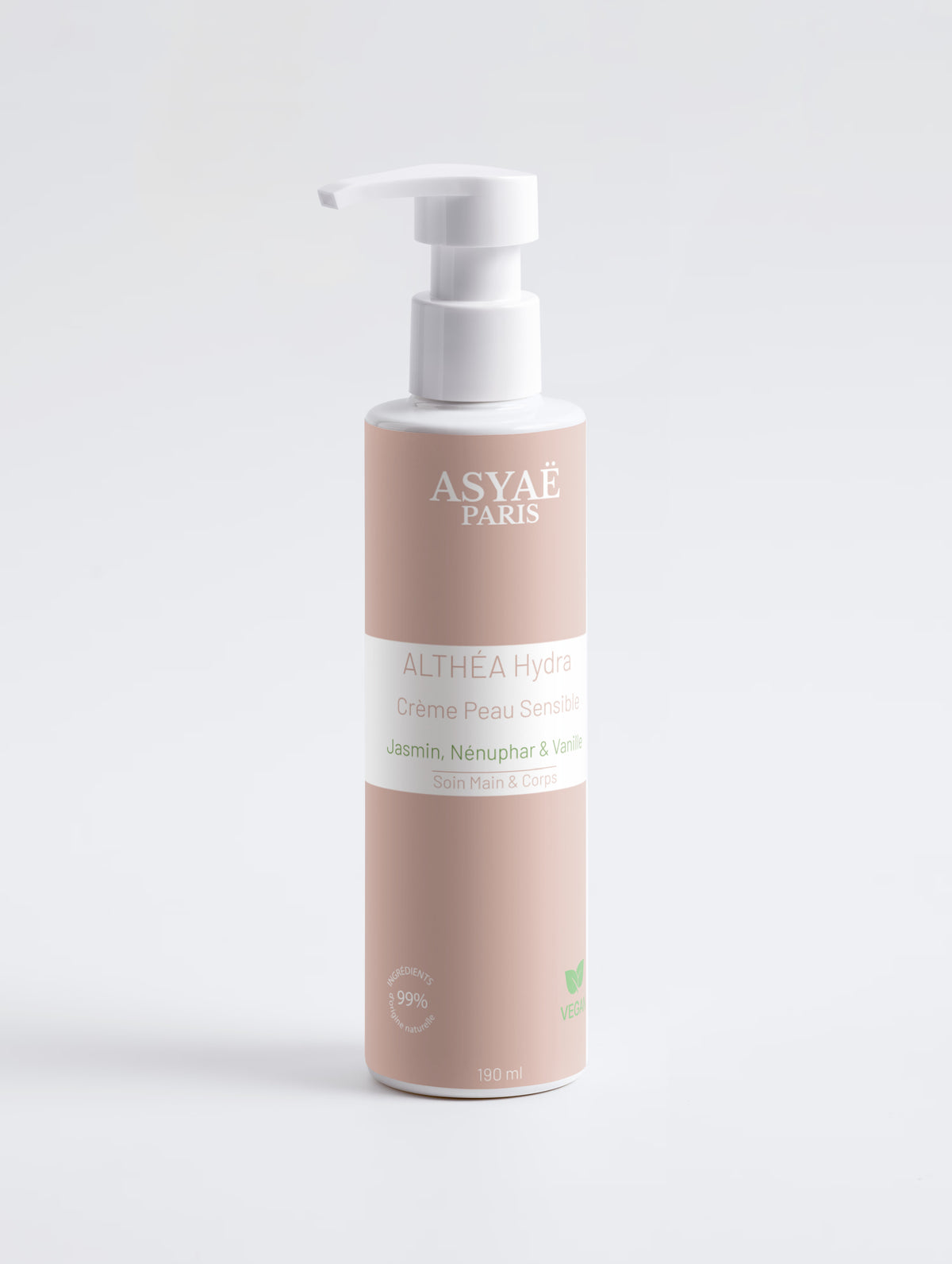 ALTHÉA Hydra - Peau Sensible - Jasmin, Nénuphar & Vanille 190 ml