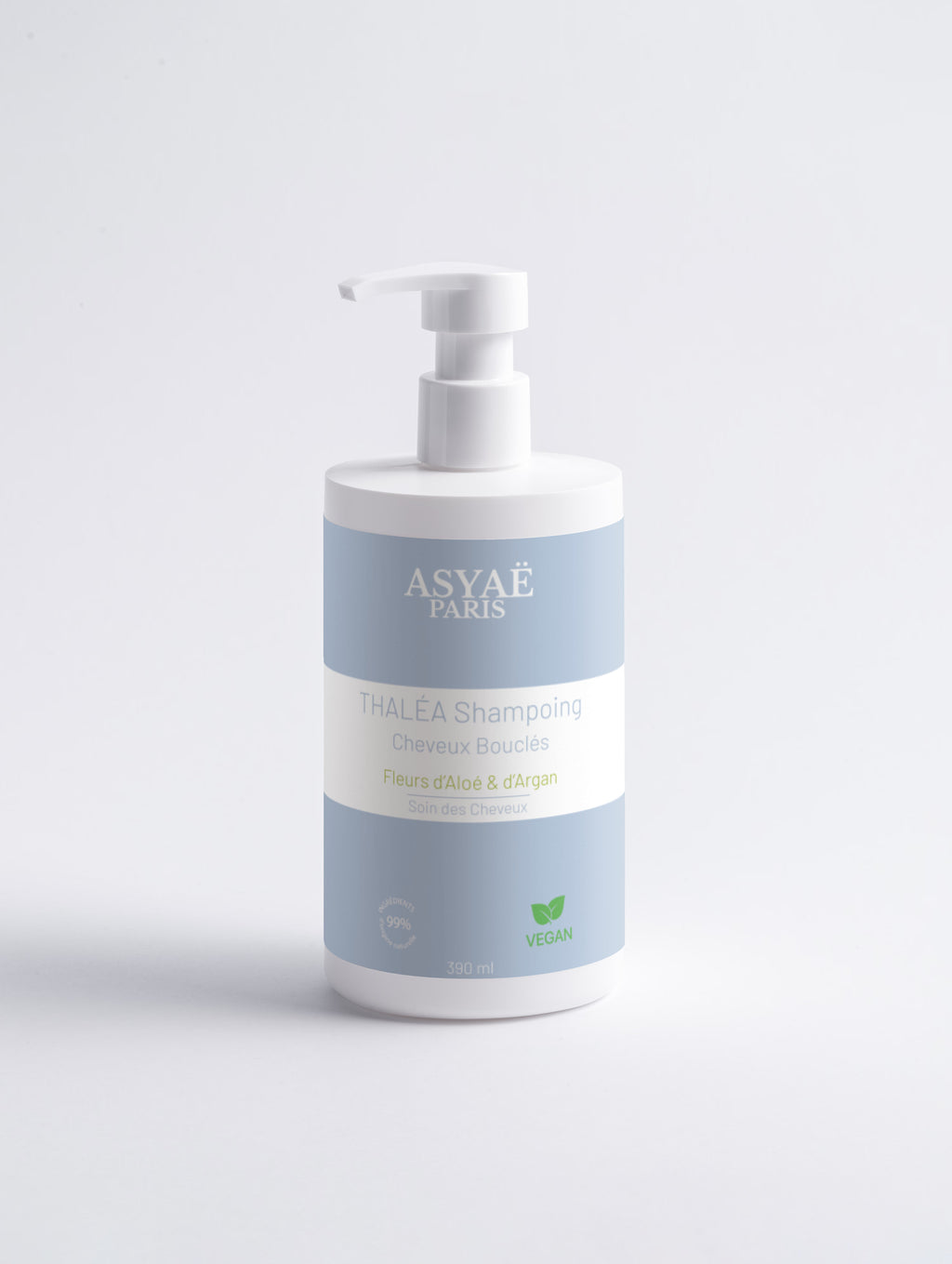 THALÉA Shampoing - Cheveux Bouclés - Fleur d'Aloe & d'Argan 390 ml