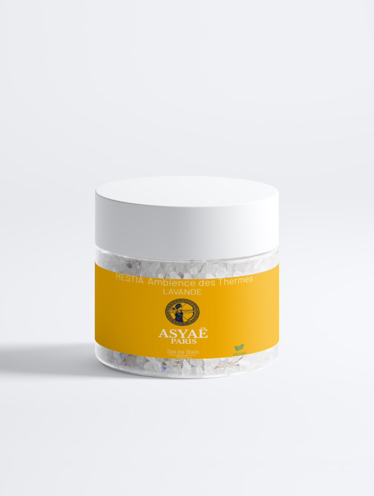 HÉSTIA Sel de Bain au Magnésium  Parfum Lavande 500g